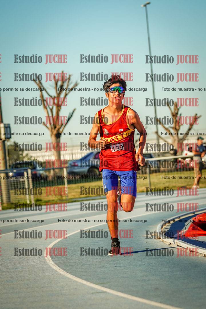 Fotos de los 1500 m llanos de varones
