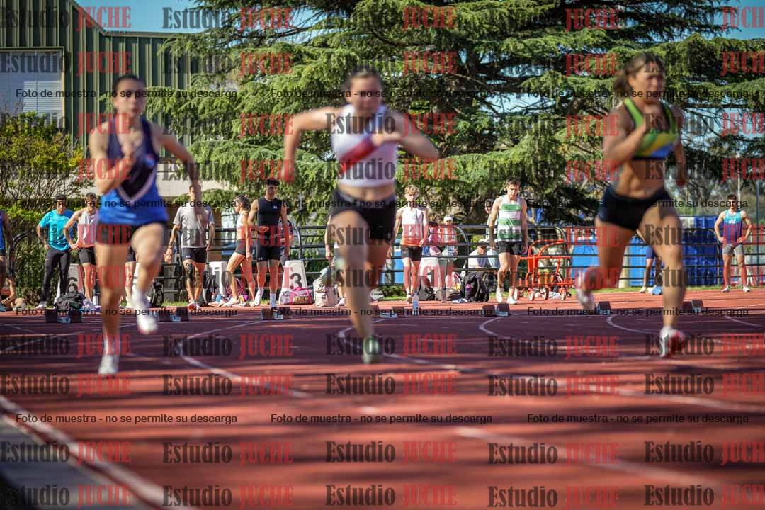 Fotos de los 100 m llanos de mujeres