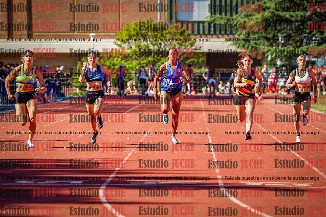Fotos de los 100 m llanos de mujeres