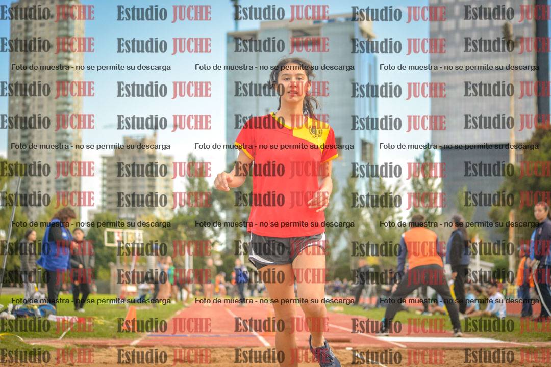 Fotos del salto en largo - mujeres U16