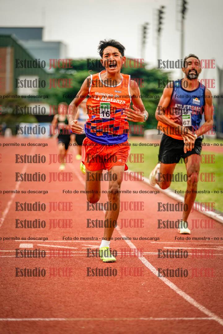 Fotos de los 800 m de varones