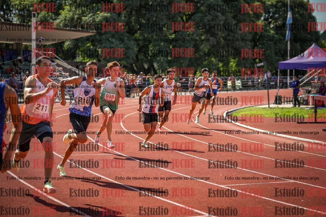 Fotos de los 800 m llanos de varones