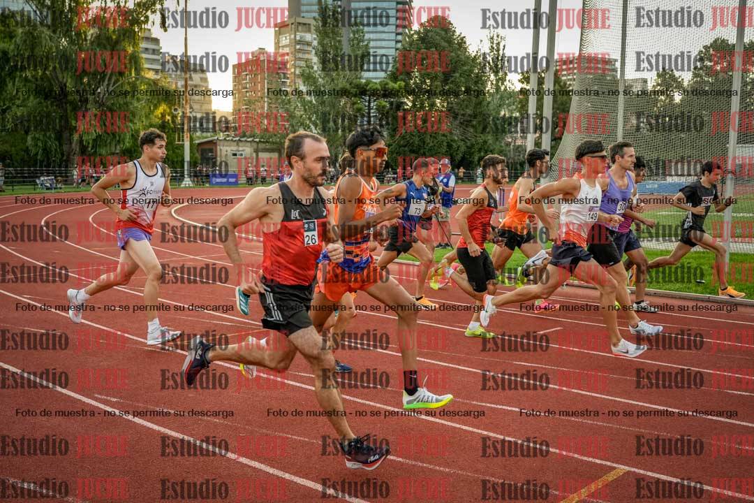 Fotos de los 1500 m llanos de varones