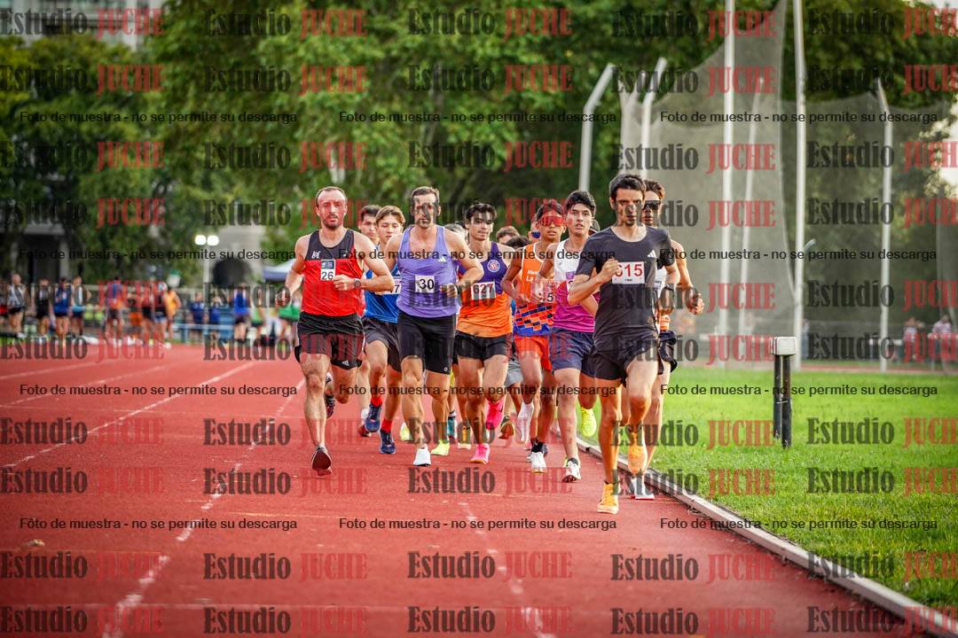 Fotos de los 1500 m llanos de varones
