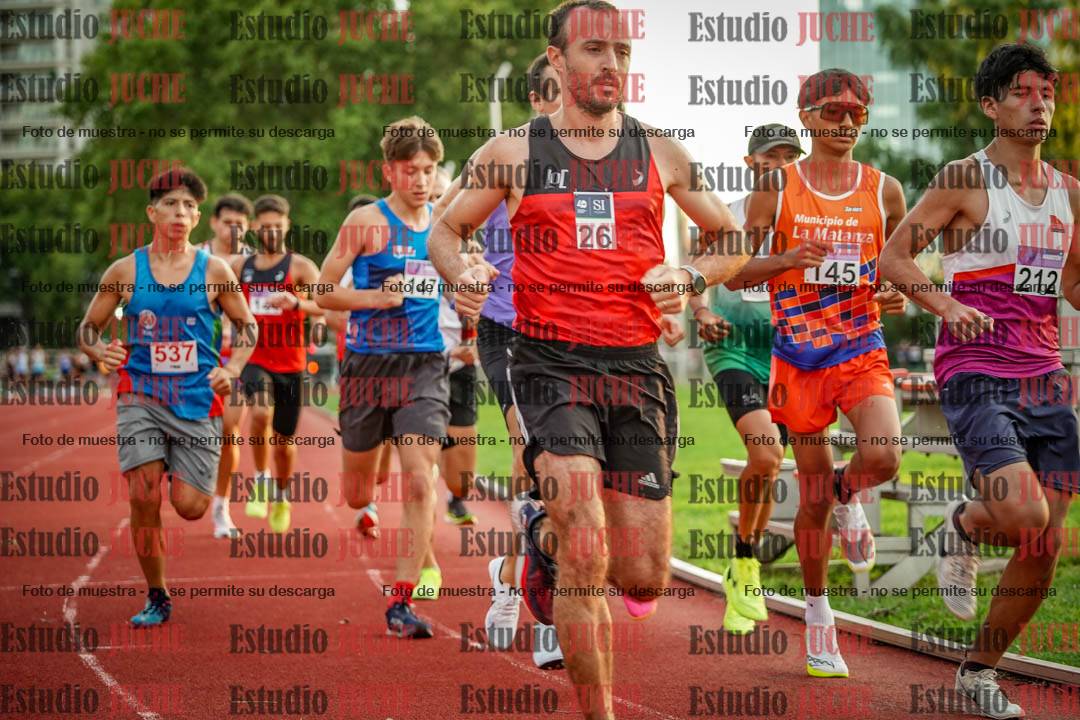 Fotos de los 1500 m llanos de varones
