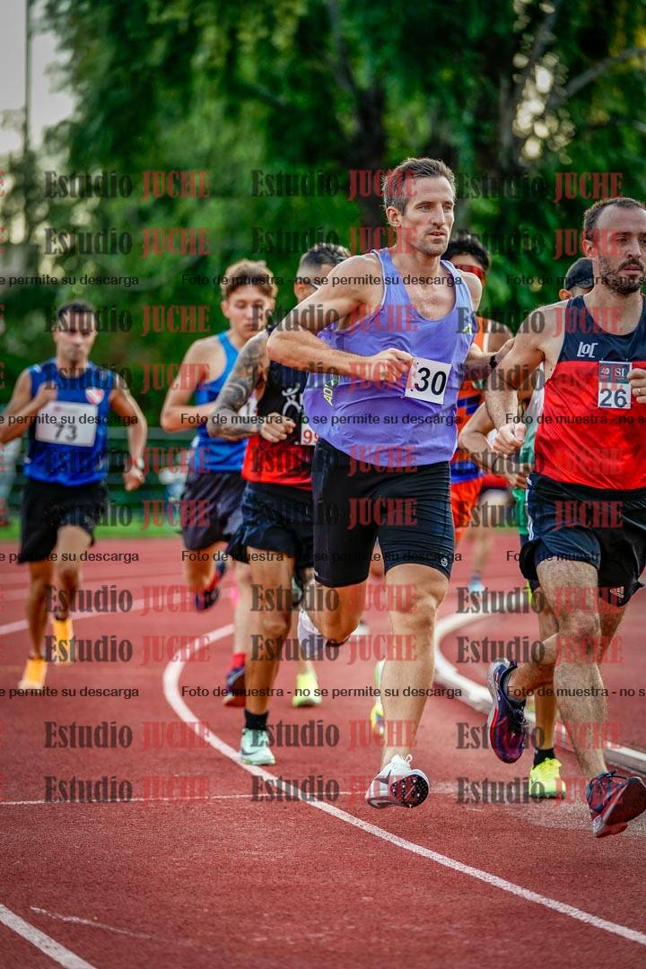 Fotos de los 1500 m llanos de varones