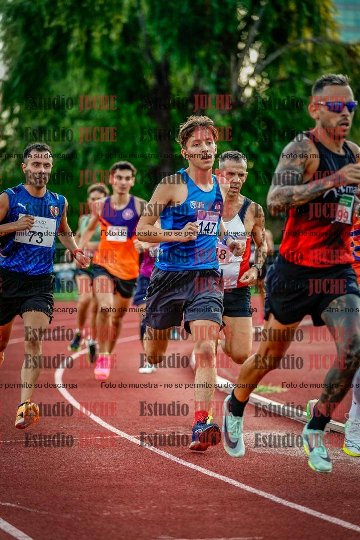 Fotos de los 1500 m llanos de varones