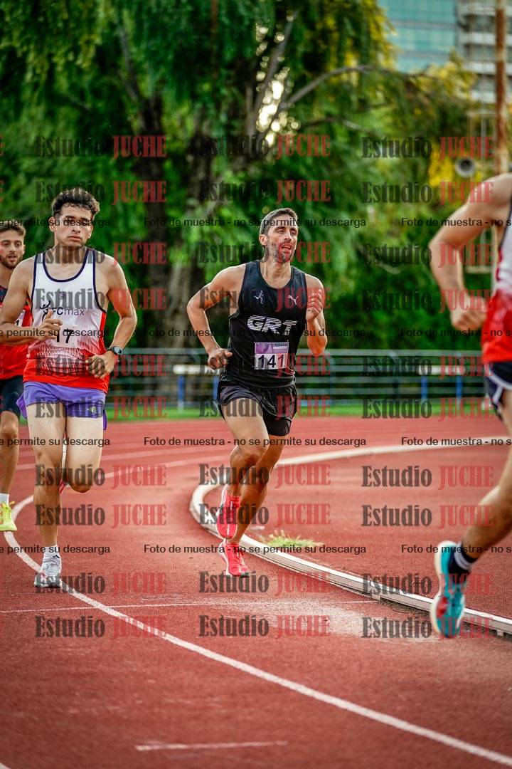 Fotos de los 1500 m llanos de varones