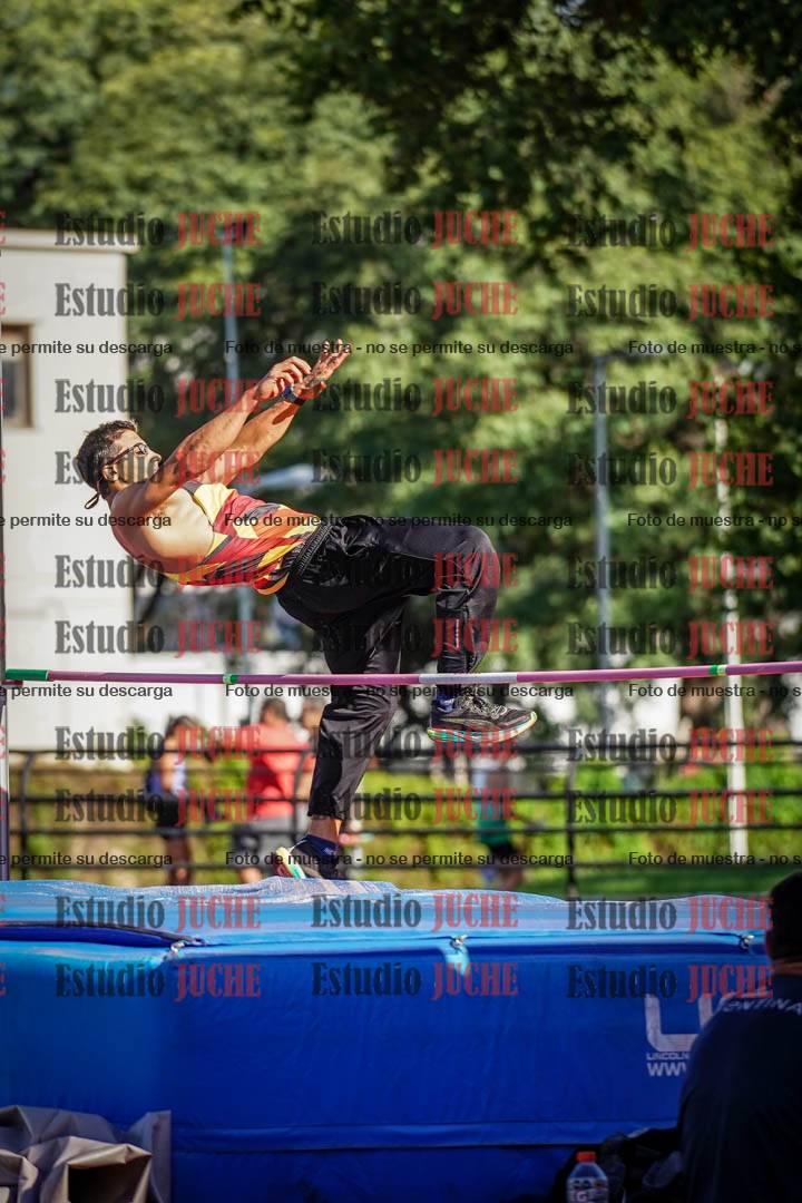 Fotos del salto en alto de varones - decatlón 4