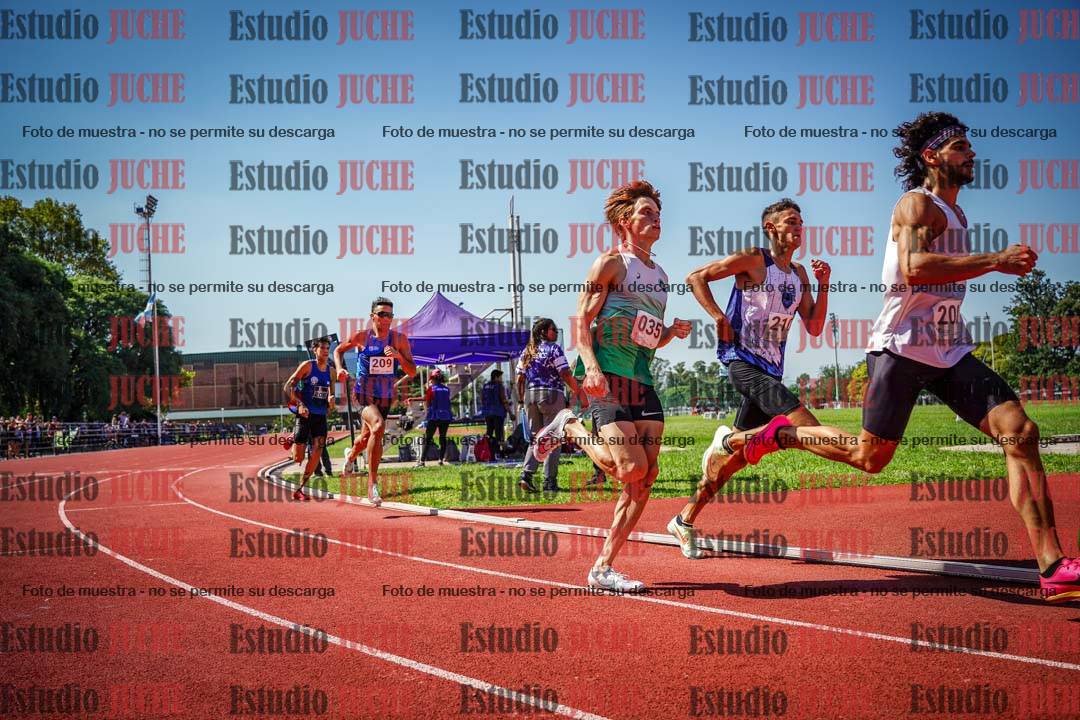 Fotos de los 800 m llanos de varones