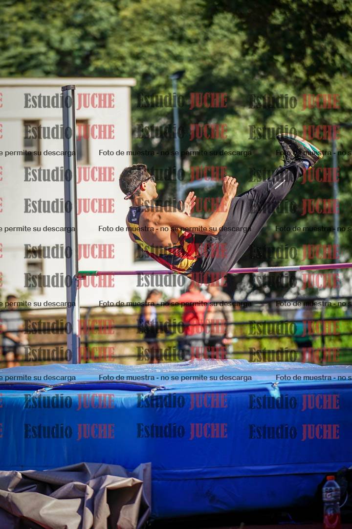 Fotos del salto en alto de varones - decatlón 4