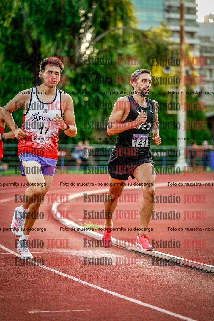 Fotos de los 1500 m llanos de varones