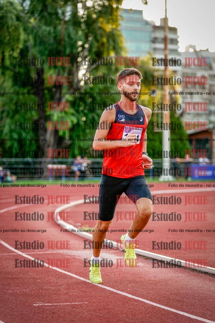Fotos de los 1500 m llanos de varones