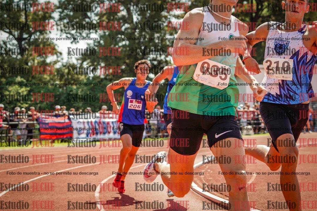 Fotos de los 800 m llanos de varones