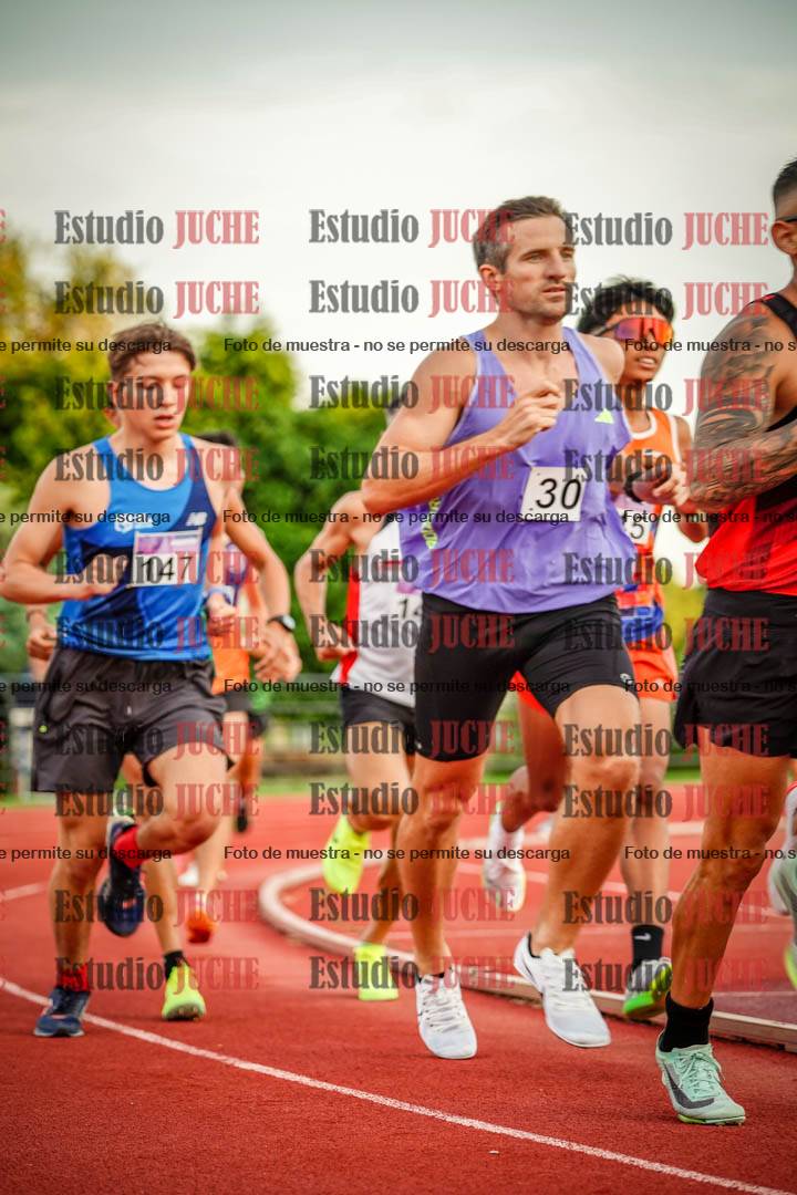 Fotos de los 1500 m llanos de varones