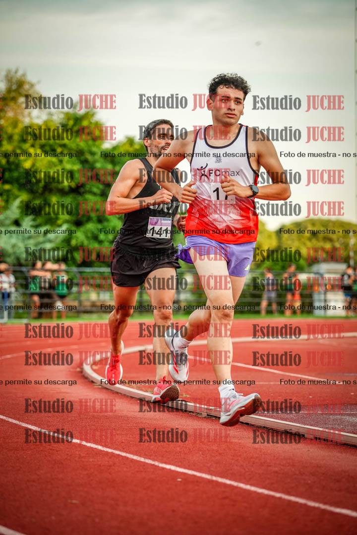 Fotos de los 1500 m llanos de varones