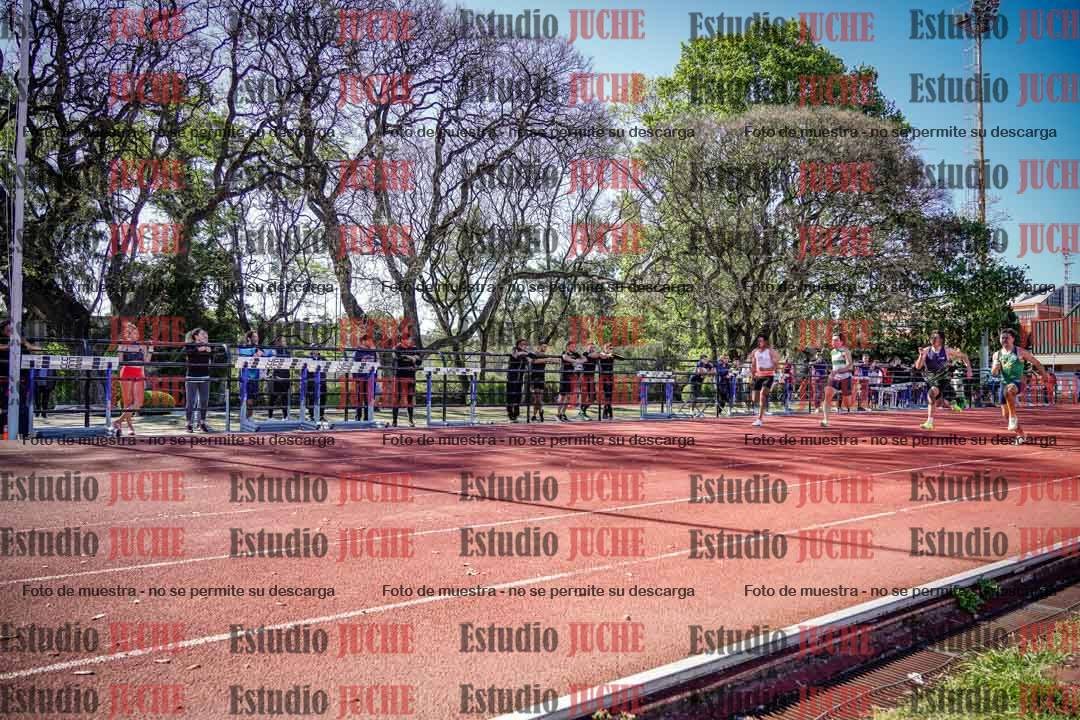 Fotos de los 100 m llanos de varones