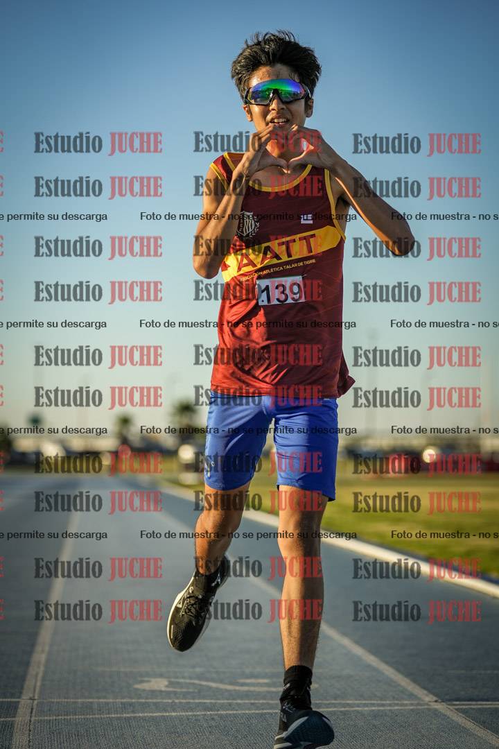 Fotos de los 1500 m llanos de varones