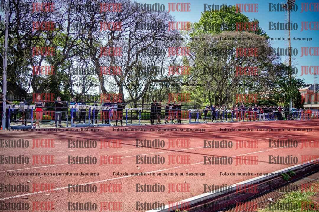 Fotos de los 100 m llanos de varones