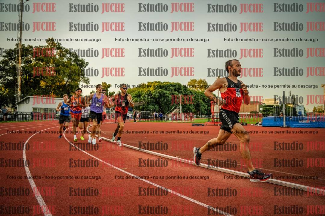 Fotos de los 1500 m llanos de varones