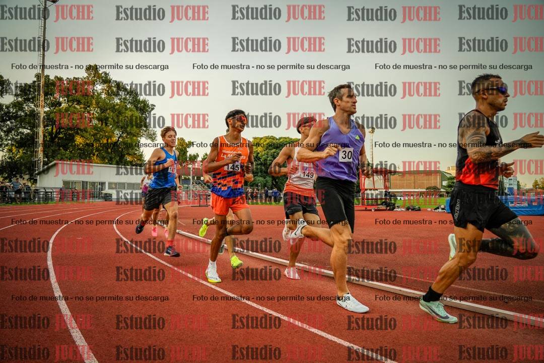 Fotos de los 1500 m llanos de varones