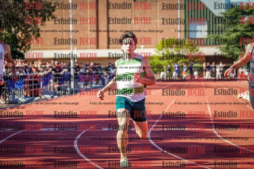 Fotos de los 100 m llanos de varones