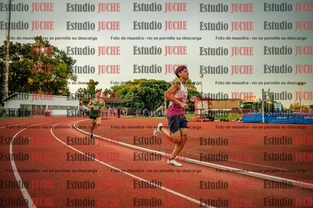Fotos de los 1500 m llanos de varones