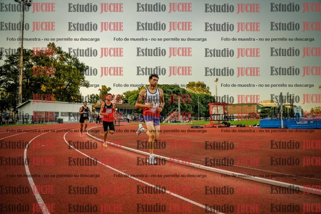 Fotos de los 1500 m llanos de varones