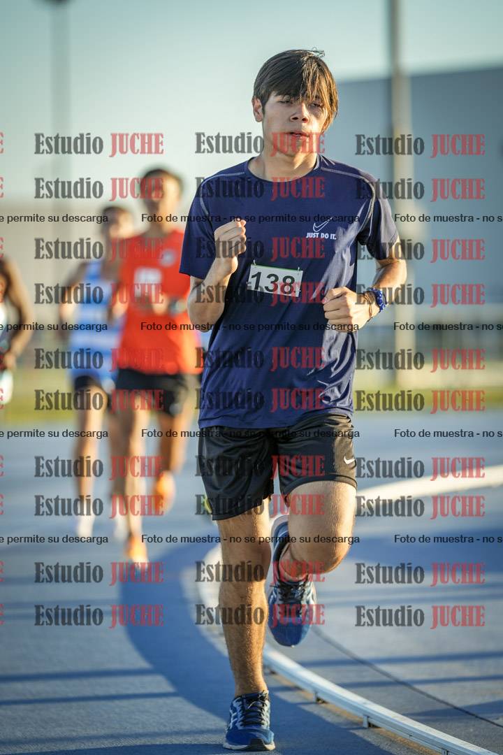 Fotos de los 1500 m llanos de varones