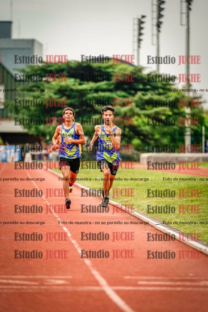 Fotos de los 800 m de varones