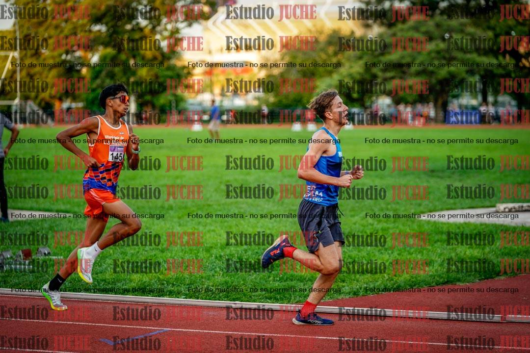 Fotos de los 1500 m llanos de varones