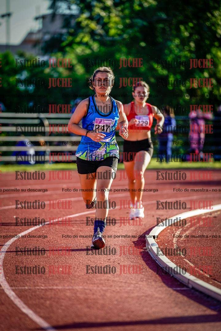 Fotos de los 1500 m de mujeres