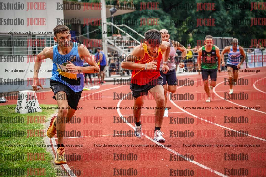 Fotos de los 800 m de varones