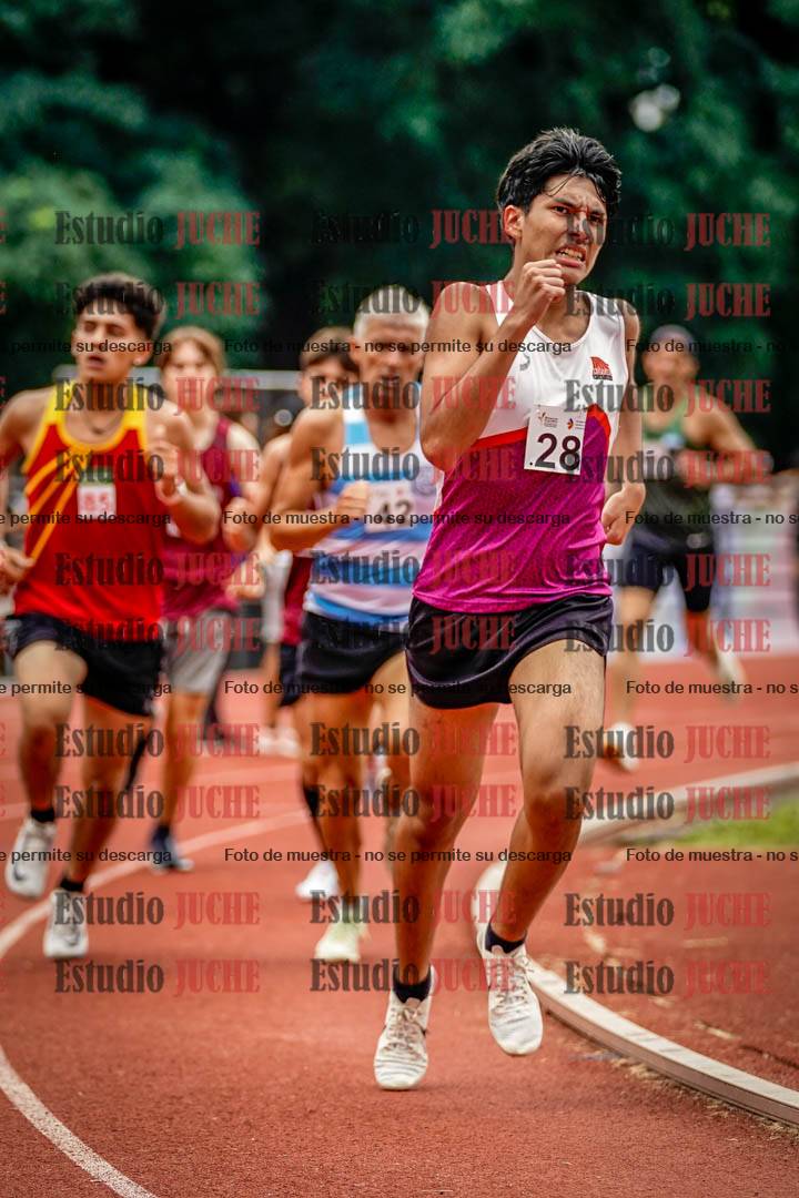Fotos de los 800 m de varones