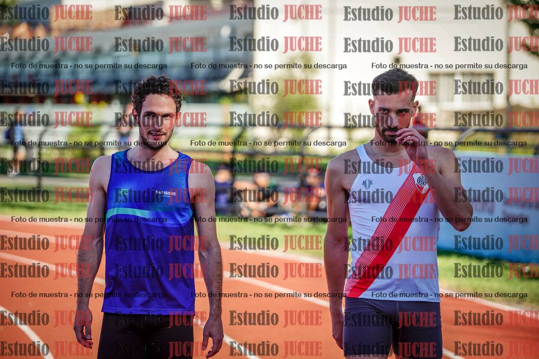 Fotos de los 400 m llanos de varones