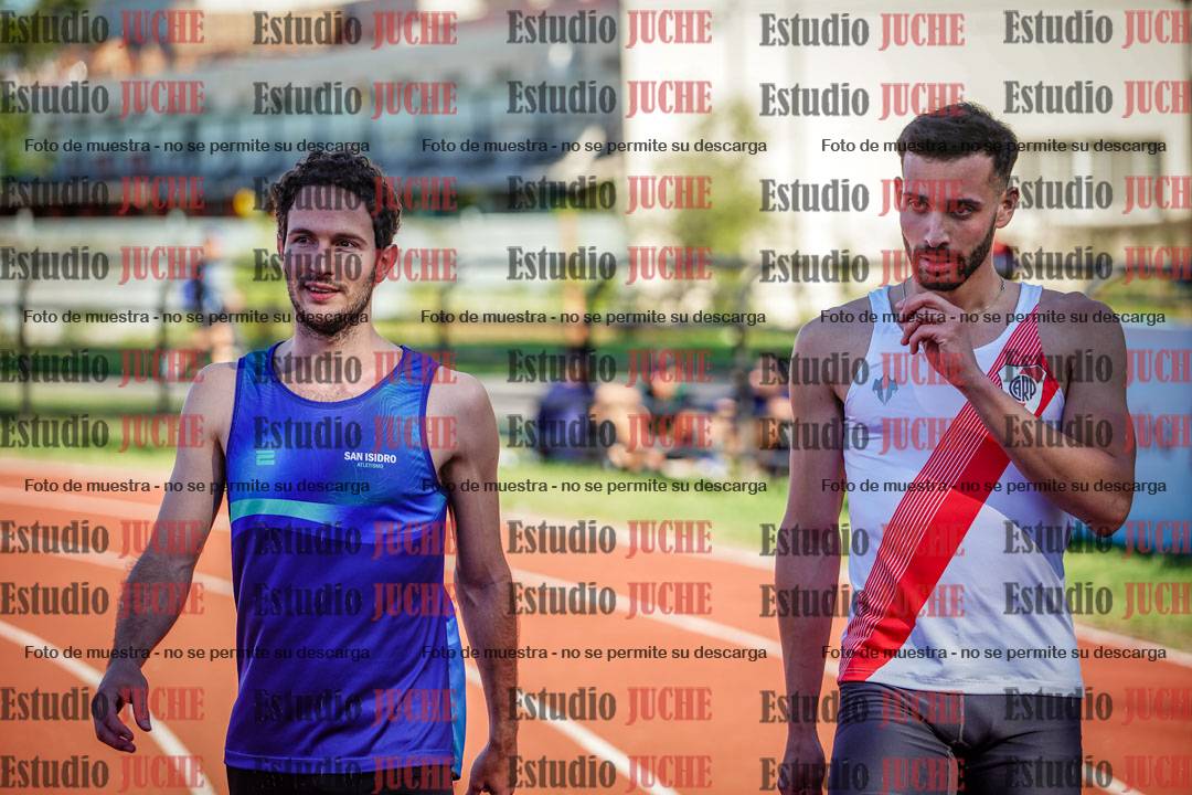 Fotos de los 400 m llanos de varones