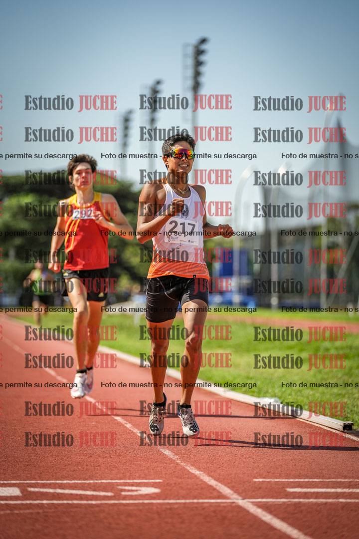 Fotos de los 800 m llanos de varones
