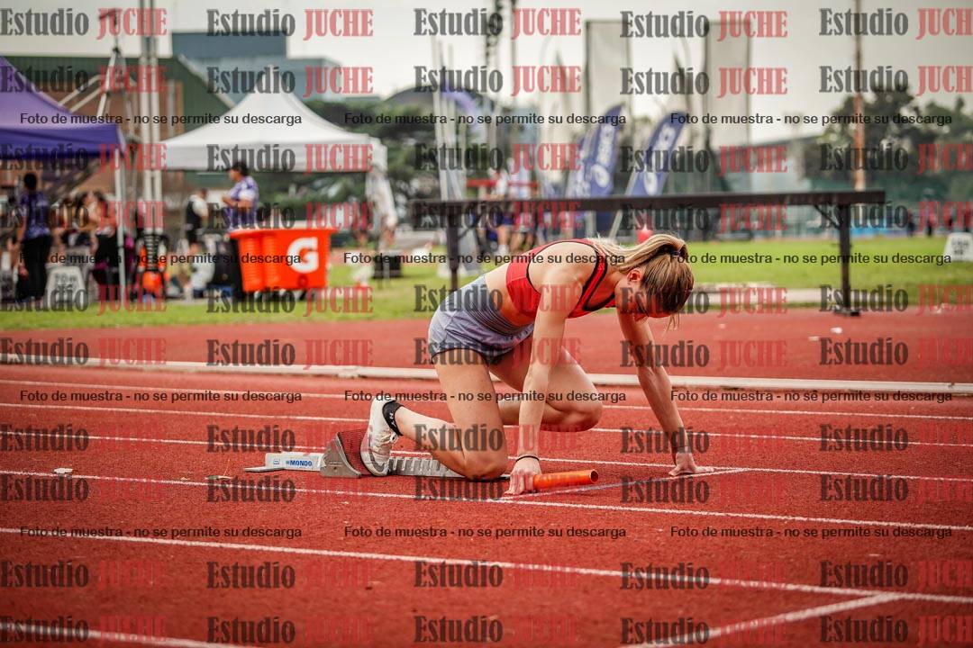 Fotos de las postas 4x400 m llanos de mujeres