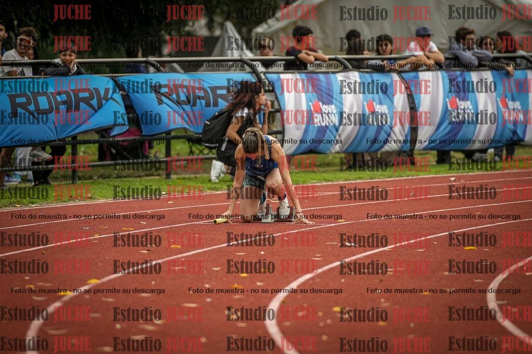 Fotos de las postas 4x400 m llanos de mujeres