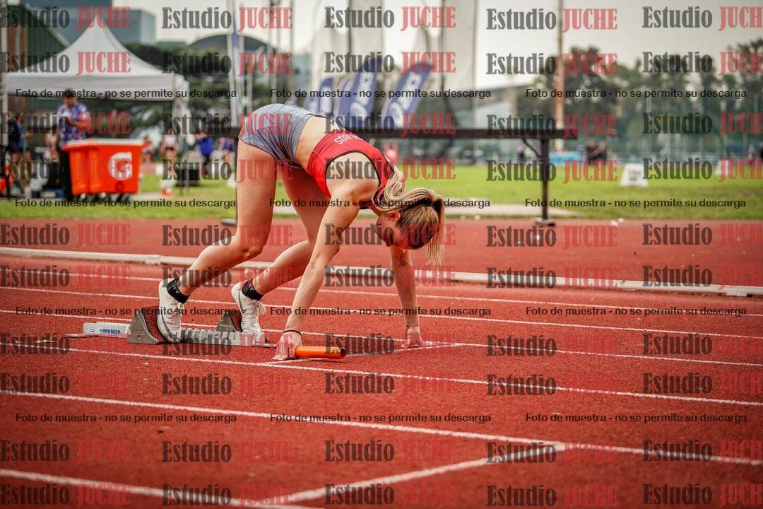 Fotos de las postas 4x400 m llanos de mujeres