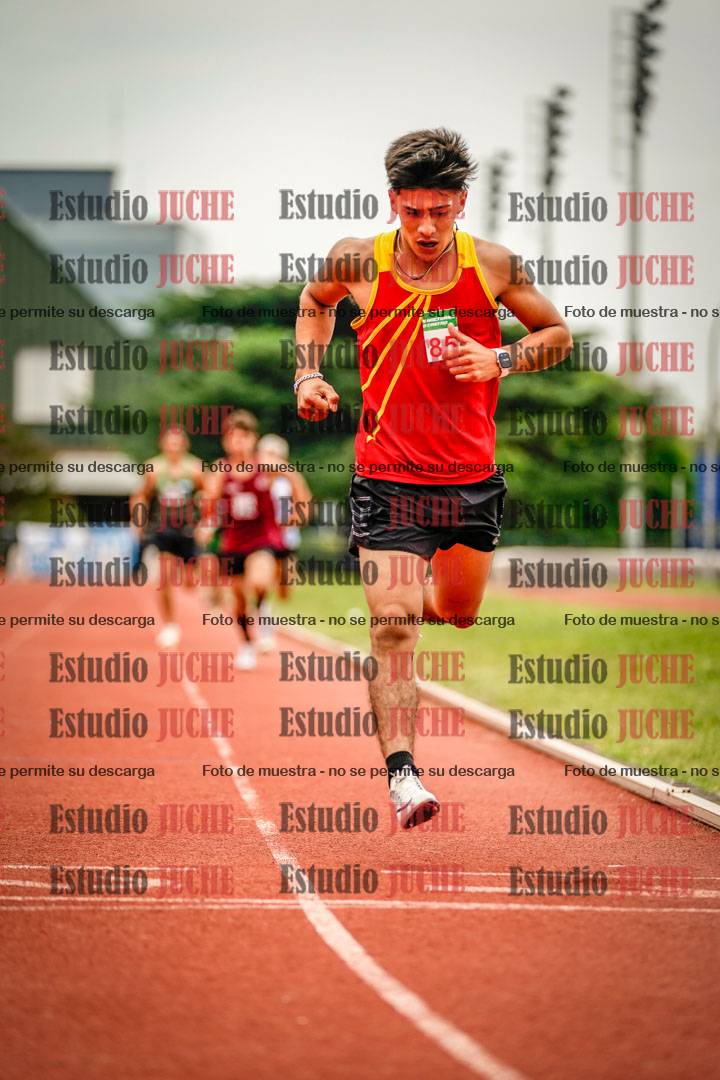 Fotos de los 800 m de varones
