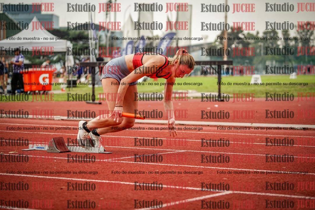 Fotos de las postas 4x400 m llanos de mujeres