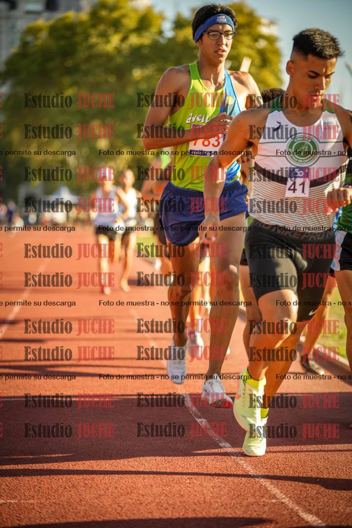 Fotos de los 3000 m llanos de varones