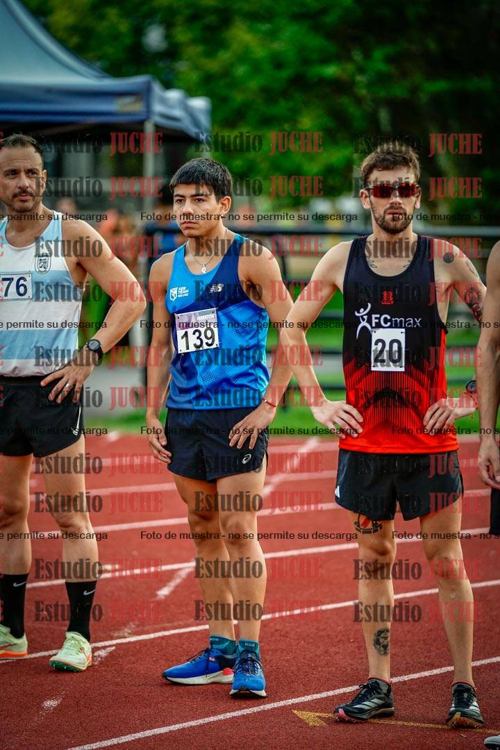 Fotos de los 1500 m llanos de varones