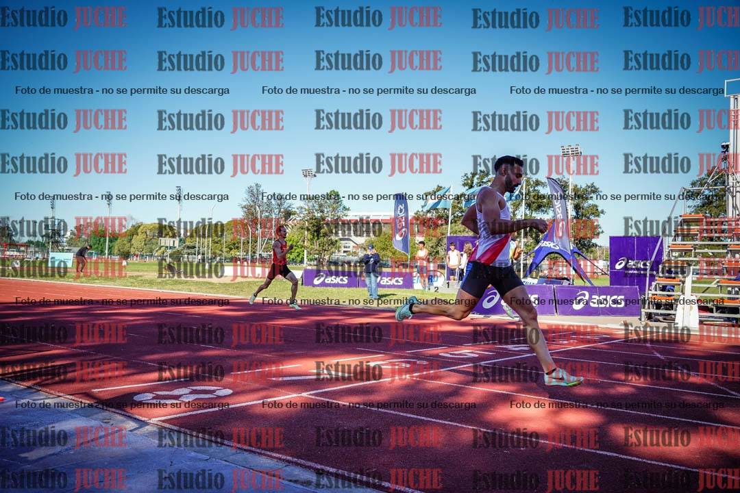 Fotos de los 400 m llanos de varones