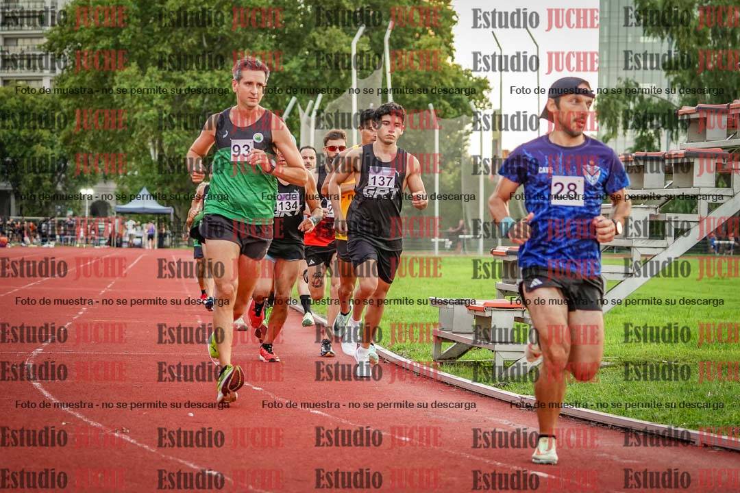 Fotos de los 1500 m llanos de varones