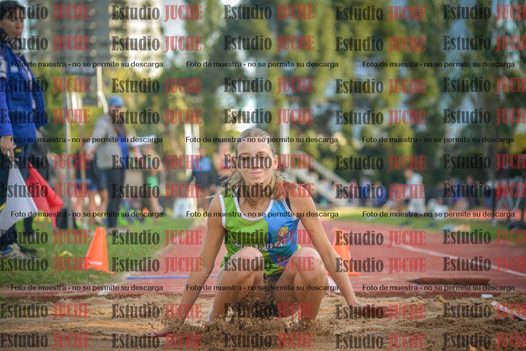 Fotos del salto en largo - mujeres U16