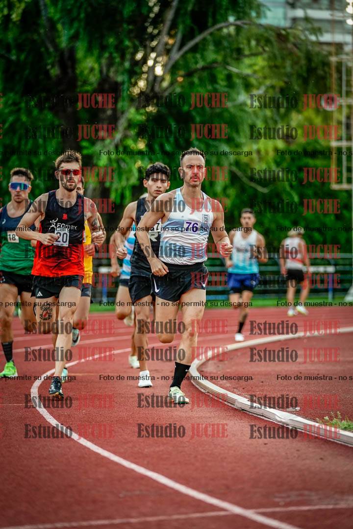 Fotos de los 1500 m llanos de varones