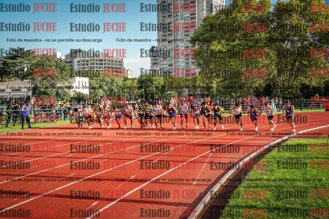 Fotos de los 1500 m llanos de varones