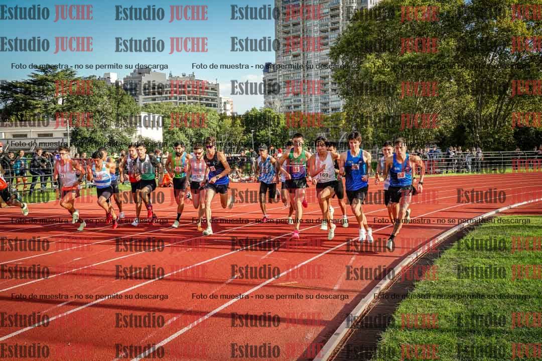 Fotos de los 1500 m llanos de varones